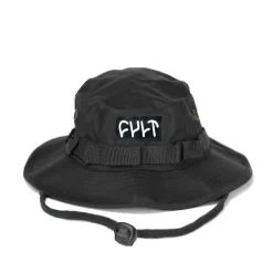 Discount CULT CREW Adjustable Boonie Cap / black