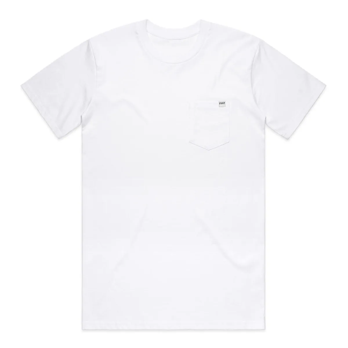 Flash Sale CULT CREW Classic Pocket Tee / white