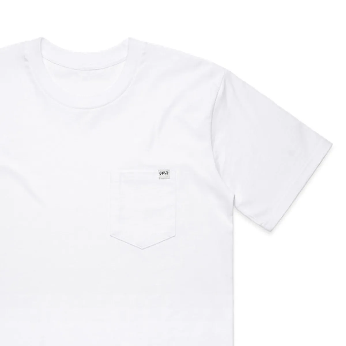 Flash Sale CULT CREW Classic Pocket Tee / white