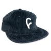 Outlet CULT CREW Corduroy C Cap / black
