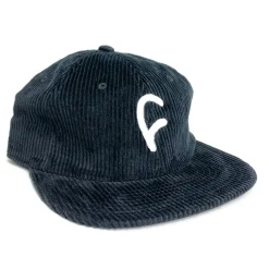 Outlet CULT CREW Corduroy C Cap / black