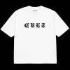 Clearance CULT CREW Cult x Silent "Posted" Heavyweight Tee / white