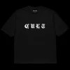Best Sale CULT CREW Cult x Silent "Posted" Heavyweight Tee / black