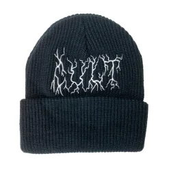 New CULT CREW Metal Beanie / black
