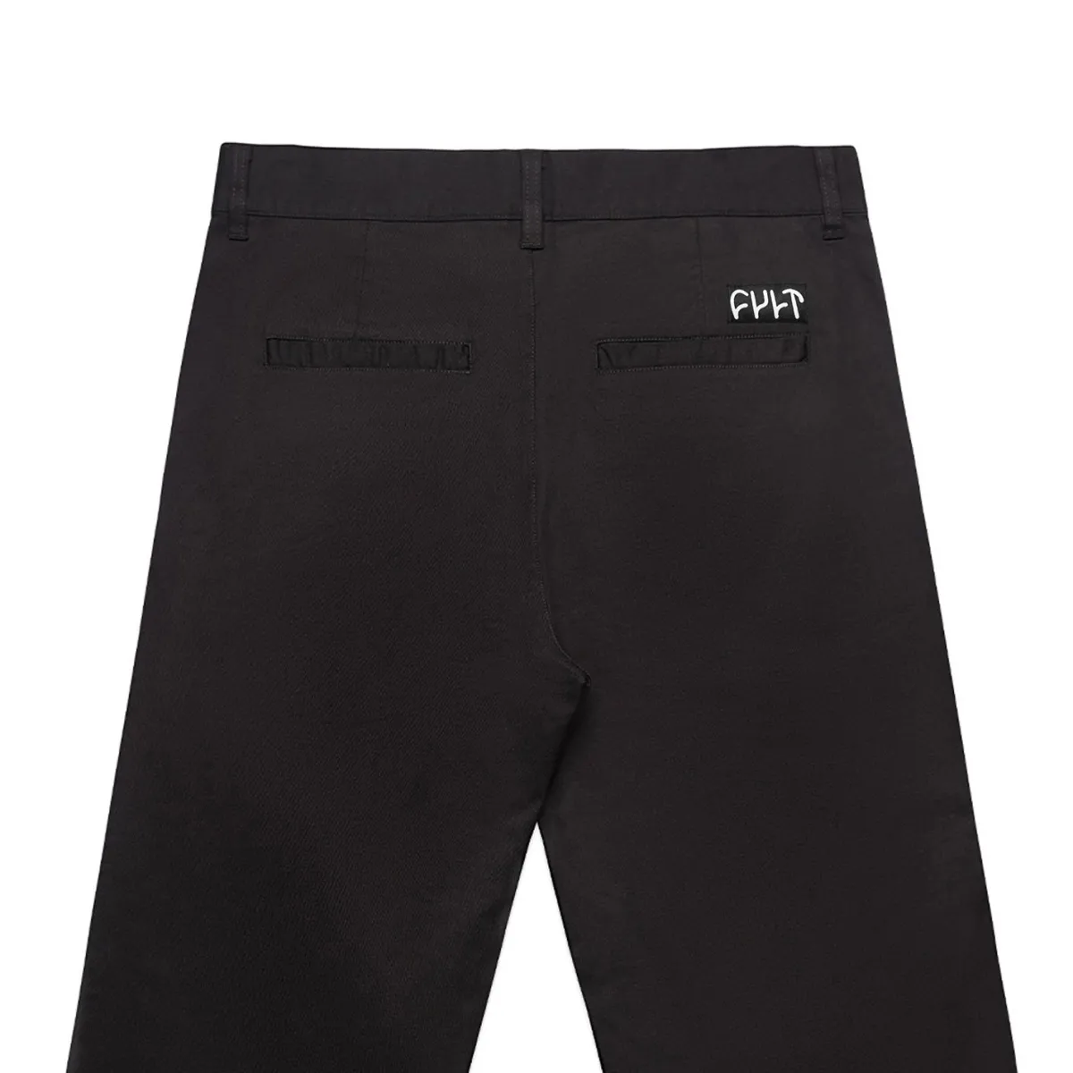 Discount CULT CREW Relaxed Chino Pants / black