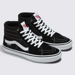 New CULT CREW Vans / Sk8-hi / black & white