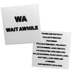 Fashion CULT CREW Wait Awhile DVD
